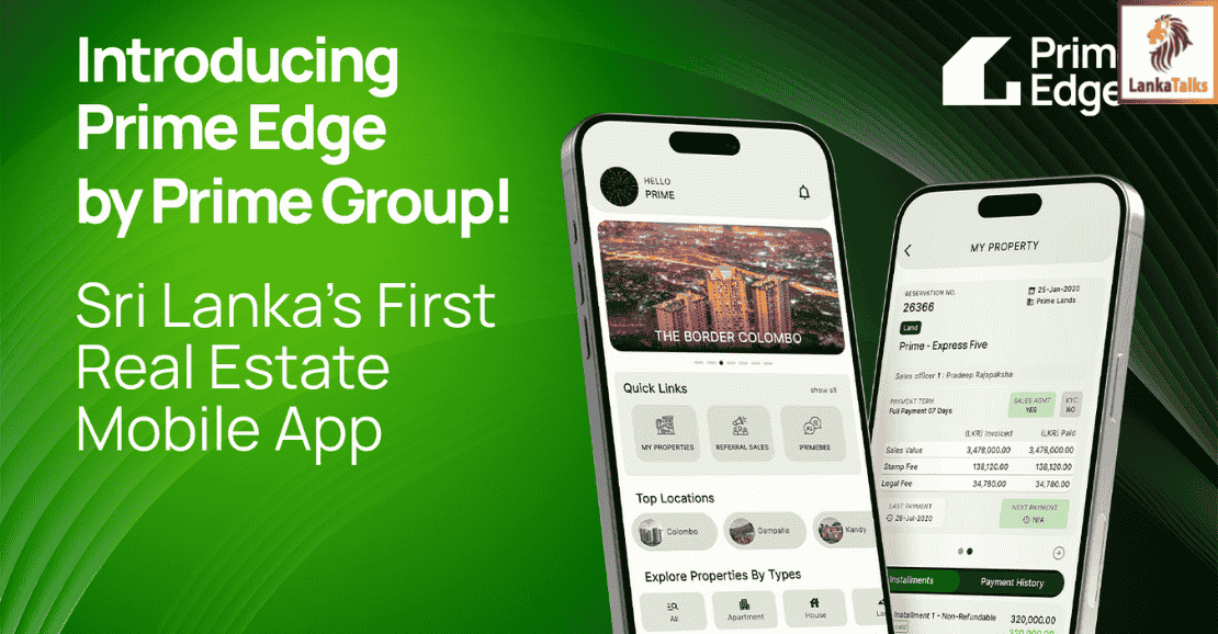 Prime Group launches Prime Edge as Sri Lanka’s first all-in-one real estate mobile app