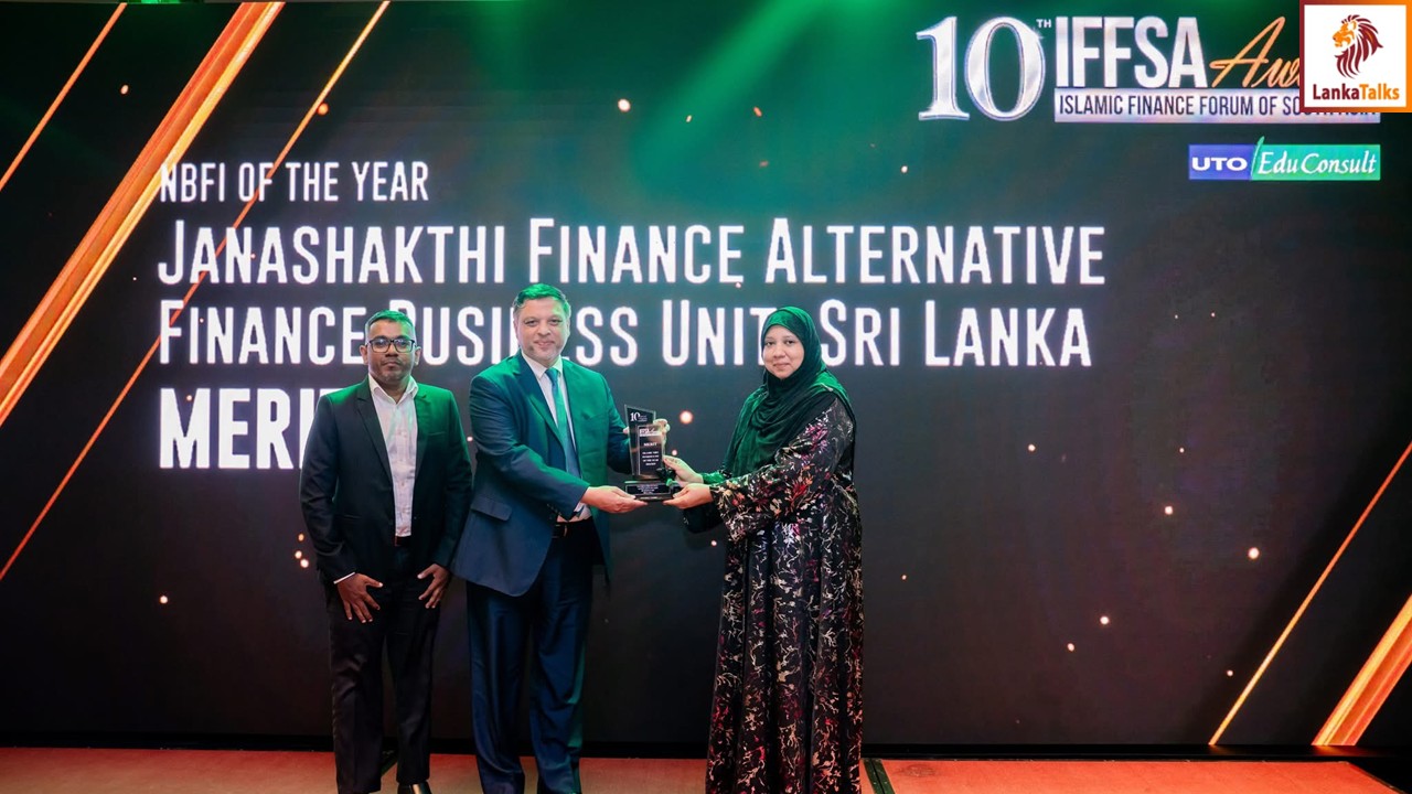Janashakthi Finance leads the way in Islamic Finance excellence at IFFSA Awards