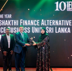 Janashakthi Finance leads the way in Islamic Finance excellence at IFFSA Awards