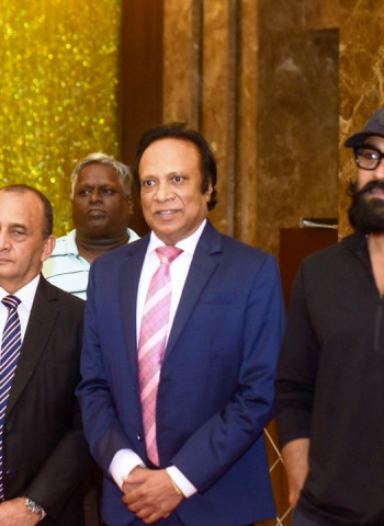 Movie star Ram Charan receives Royal Welcome by The Grand Kandyan