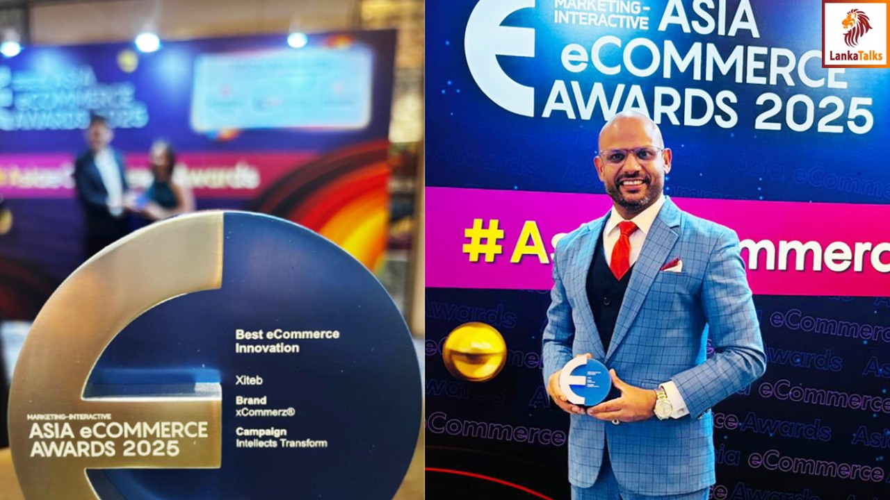 Sri Lankan flag flies high at Asia eCommerce Awards 2025