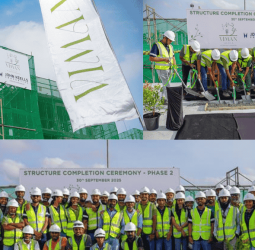 John Keells Properties Marks Structural Completion of VIMAN Ja-Ela Phase 2