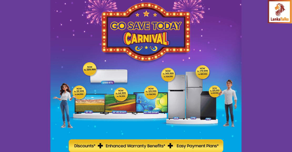 Samsung Sri Lanka Unveils “Go Save Today” Carnival: Big Savings, Bigger Value for Every Home