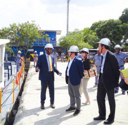 HE the Ambassador of Japan Visits Tokyo Cement Factory in Trincomalee