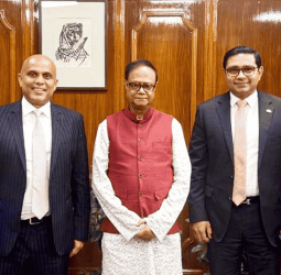 Commercial Bank of Ceylon Leadership Meets Bangladesh Bank Governor to Deepen Regional Ties