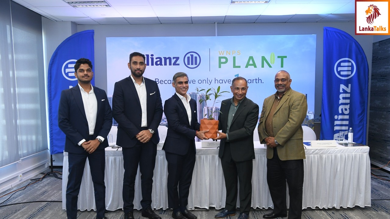 Allianz Lanka Contributes on Behalf of Customers for Every Motor and Travel Policy Purchased to Support Sri Lanka’s biodiversity in partnership with WNPS PLANT Initiative.
