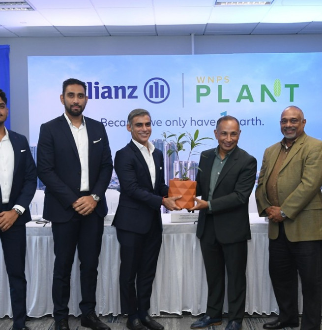 Allianz Lanka Contributes on Behalf of Customers for Every Motor and Travel Policy Purchased to Support Sri Lanka’s biodiversity in partnership with WNPS PLANT Initiative.