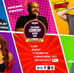 Colombo Comedy Show 2025 to celebrate 10 years of laughter