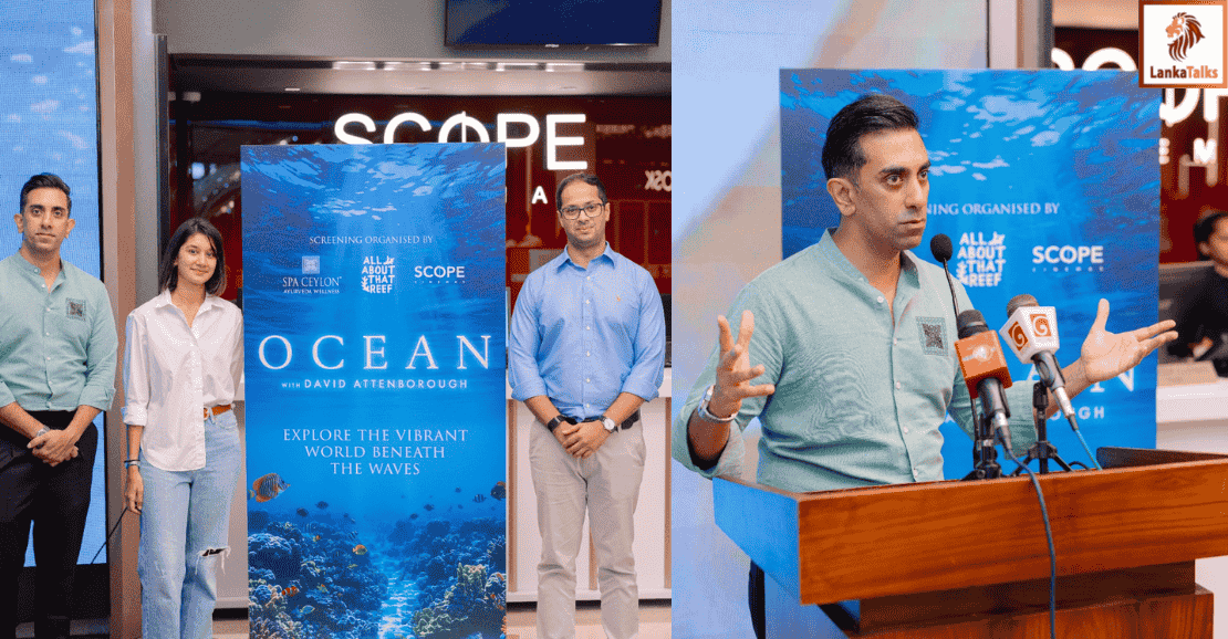 Spa Ceylon, All About That Reef & Scope Cinemas spearhead Ocean Conservation through public screenings of ‘OCEAN with David Attenborough’