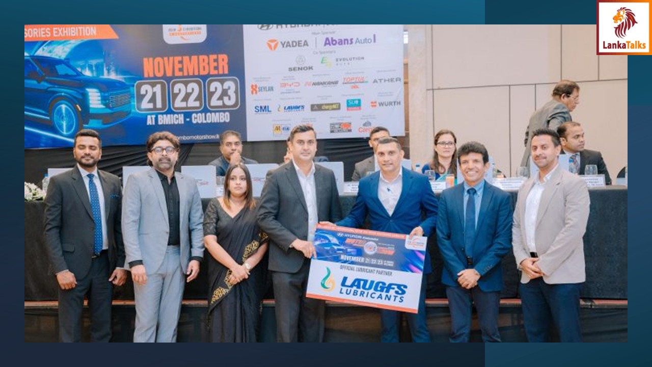LAUGFS Lubricants Partners with Colombo Motor Show 2025 as the Official Lubricant Partner