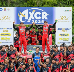 Mitsubishi Triton Dominates as Team Mitsubishi Ralliart Triumphs at Asia Cross Country Rally 2025