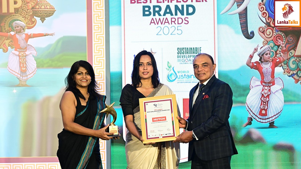HUTCH Honored Among Sri Lanka’s Best Employer Brands 2025