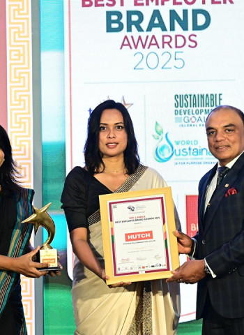 HUTCH Honored Among Sri Lanka’s Best Employer Brands 2025