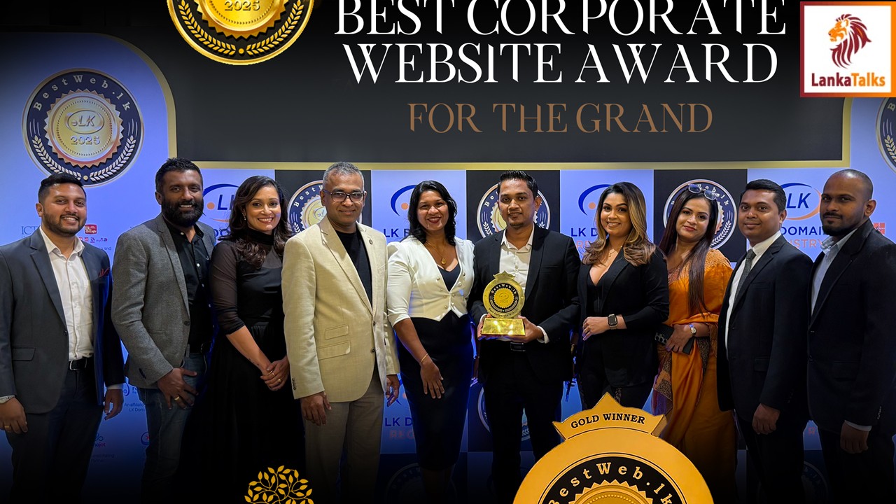 Prime Lands Residencies celebrates digital innovation as ‘The Grand’ website wins Gold at BestWeb.lk