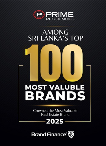 Prime Residencies earns distinction as only real estate entity in Sri Lanka’s Top 100 Most Valuable Brands 2025