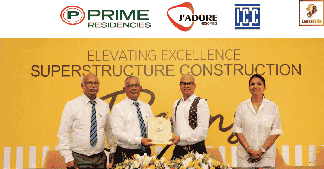 Prime Lands Residencies' J'Adore Negombo achieves 99% pre-sales and commences superstructure construction with ICC